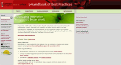 Desktop Screenshot of iphandbook.org
